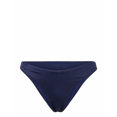 Luxe Shine High Leg R *Villkorat Erbjudande Swimwear Bikinis Bikini Bottoms Bikini Briefs Marinblå Hunkemöller