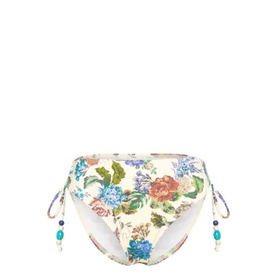 Malina Cara Mid Rise Bikini Bottom Kräm