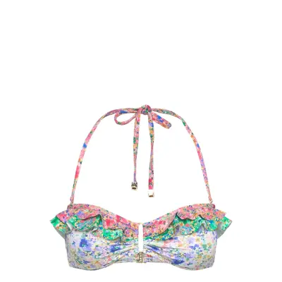 Malina Coraline Bandeau Bikini Top Multi/patterned