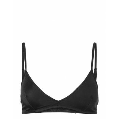 Malou Bikini Top 10725 Swimwear Bikinis Bikini Tops Triangle Bikinitops Svart Samsøe Samsøe