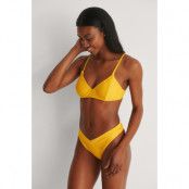 Marije Zuurveld x NA-KD Strukturerad Bikiniunderdel - Yellow