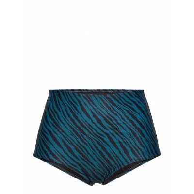 Marina Bottoms Swimwear Bikinis Bikini Bottoms High Waist Bikinis Blå Faithfull The Brand