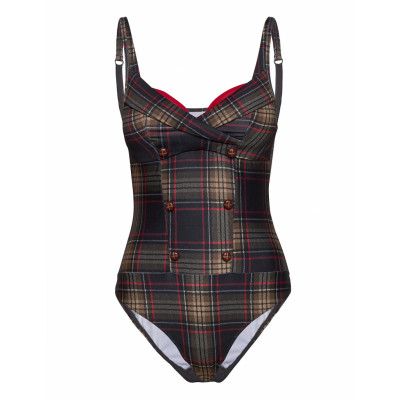 Md The Detective Plunge Balc. Body Bikinitop Brun Marlies Dekkers