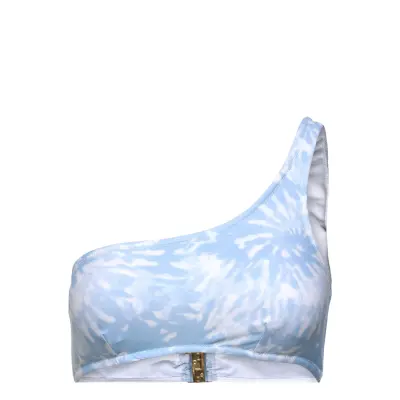 Miami Top Aop Swimwear Bikinis Bikini Tops Bandeau Bikinitops Multi/mönstrad Missya