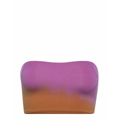 Mikie Swimwear Bikinis Bikini Tops Bandeau Bikinitops Brun Rabens Sal R