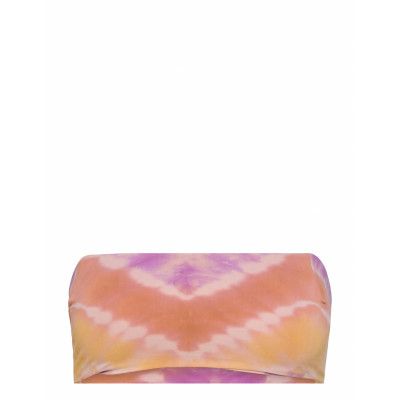 Mikie Swimwear Bikinis Bikini Tops Bandeau Bikinitops Rosa Rabens Sal R