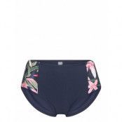 Milano Maxi Swimwear Bikinis Bikini Bottoms High Waist Bikinis Blå Missya