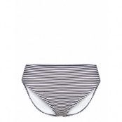 Mini Stripe High Waistd Bikini Bottom Swimwear Bikinis Bikini Bottoms High Waist Bikinis Blå Michael Kors Swimwear