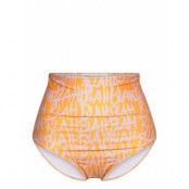 Miranda Swimwear Bikinis Bikini Bottoms High Waist Bikinis Orange Rabens Sal R