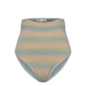 Miranda *Villkorat Erbjudande Swimwear Bikinis Bikini Bottoms High Waist Bikinis Grå Rabens Sal R