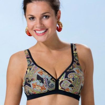 Miss Mary Paisley Soft Cup Bikini Bra B-D * Fri Frakt *