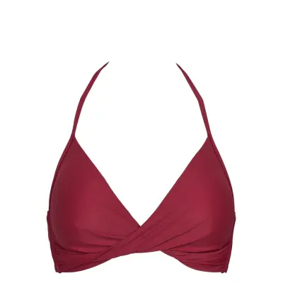 Missya Aaliyah Top Halterneck - Burgundy - 38