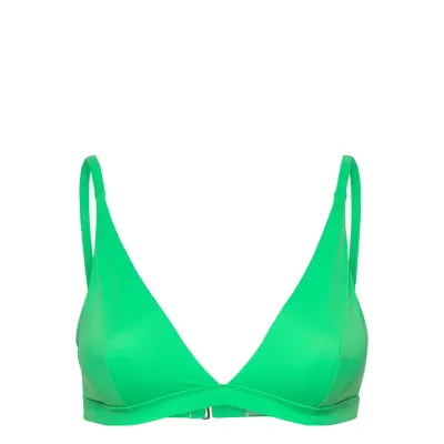 Morning Dew Triangle Bikini Swimwear Bikinis Bikini Tops Triangle Bikinitops Grön Understatement Underwear