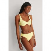 NA-KD Swimwear Bikinitrosa Med Band I Sidan - Yellow