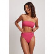 NA-KD Swimwear Bikinitrosa med hög midja - Pink