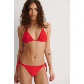 NA-KD Swimwear Bikinitrosa med knytband - Red