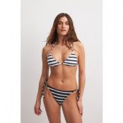 NA-KD Swimwear Bikinitrosa med knytband - Stripe