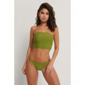NA-KD Swimwear Bikinitrosor Med Två Sidoband - Green