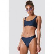 NA-KD Swimwear Sporty Bikini Briefs - Blue