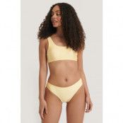 NA-KD Swimwear Sporty Bikini Briefs - Yellow