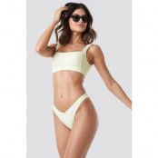 NA-KD Swimwear V Shape Bikini Bottom - White