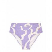 Nacre Pattern Bikini Bottoms Swimwear Bikinis Bikini Bottoms High Waist Bikinis Purple Bobo Choses