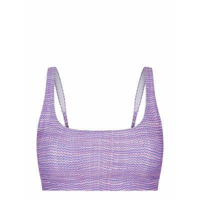 Nife Bikini Top *Villkorat Erbjudande Bikinitop Lila Röhnisch