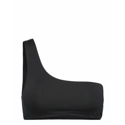 NIKE SWIM Nike Essential Asymmetrical Bikini Top Svart