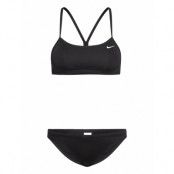 Nike Racerback Bikini Set Sport Bikinis Bikini Sets Svart NIKE SWIM