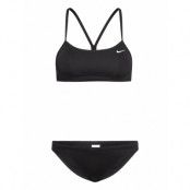 Nike Racerback Bikini Set Sport Bikinis Bikini Sets Black NIKE SWIM