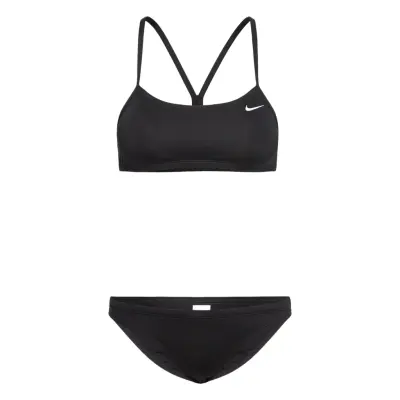 NIKE SWIM Nike Racerback Bikini Set Svart