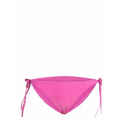 NIKE SWIM Nike Retro Flow Terry Bikini Bottom Rosa