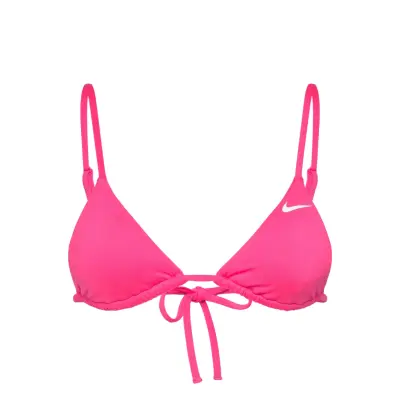NIKE SWIM Nike Essential Triangle Bikini Top Rosa