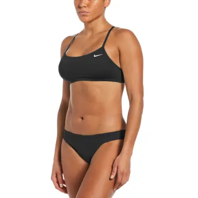 NIKE SWIM Nike Racerback Bikini Set - Black - S