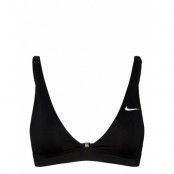 Nike W Bralette Bikini Top Sport Bikinis Bikini Tops Triangle Bikinitops Svart NIKE SWIM