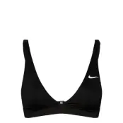 Nike W Bralette Bikini Top Sport Bikinis Bikini Tops Triangle Bikinitops Svart NIKE SWIM