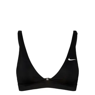 Nike W Bralette Bikini Top Sport Bikinis Bikini Tops Triangle Bikinitops Svart NIKE SWIM