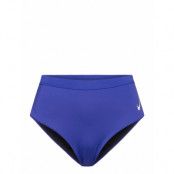 Nike W High Waist Cheeky Bottom Sport Bikinis Bikini Bottoms High Waist Bikinis Blue NIKE SWIM