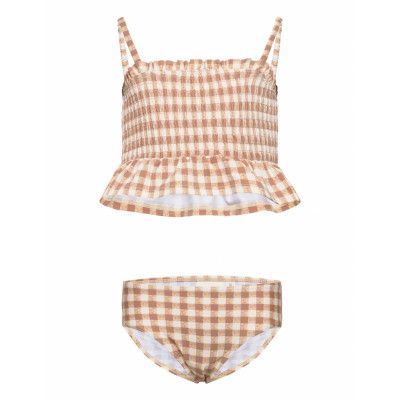 Nmffauna Swim Set Lil Bikini Beige Lil'Atelier