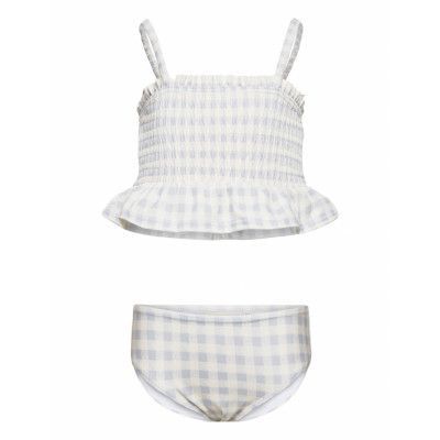 Nmffauna Swim Set Lil Bikini Vit Lil'Atelier