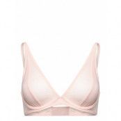 Non_Padded Shea Wired_Bra Lingerie Bras & Tops Plunge Bras Rosa Dorina