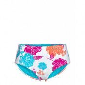 Oasis Floral Wide Side Retro Swimwear Bikinis Bikini Bottoms High Waist Bikinis Multi/mönstrad Seafolly