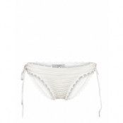 Ola Crochet Bikini Bottom Swimwear Bikinis Bikini Bottoms Side-tie Bikinis Vit AllSaints