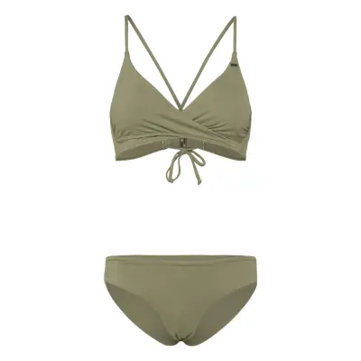 O'neill Essentials Baay Maoi Bikini Set Grön
