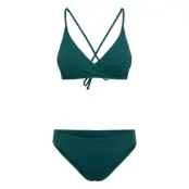 O'neill Essentials Baay Maoi Bikini Set - Green - 38