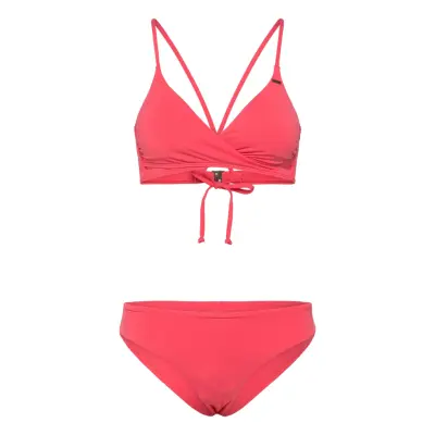O'neill Essentials Baay Maoi Bikini Set Rosa