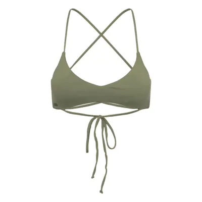 O'neill Huntington Bralette Top Khaki Green