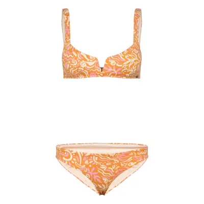 O'neill Wotw Popoyo Matira Bikini Set Orange