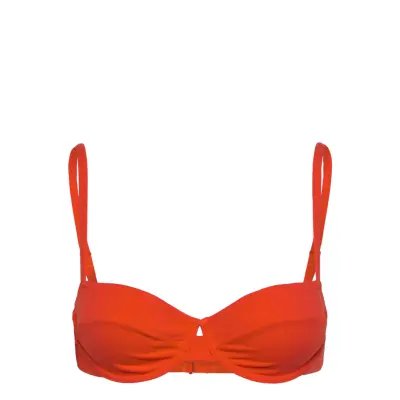 Organic Basics Swim Underwire Bikini Top Röd