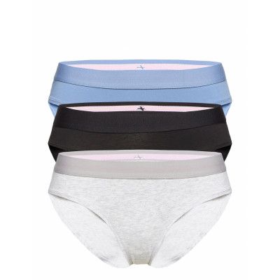 Danish Endurance Women's Organic Cotton Bikini 3-Pack Multi/patterned